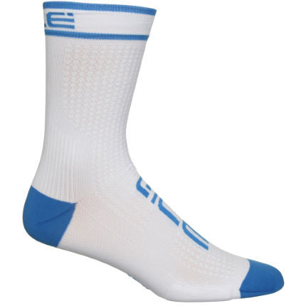 ALE H-Comb Power High Cuff Socks - White and Blue