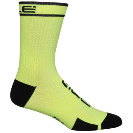 ALE H-Comb Power High Cuff Socks - Yellow and Black