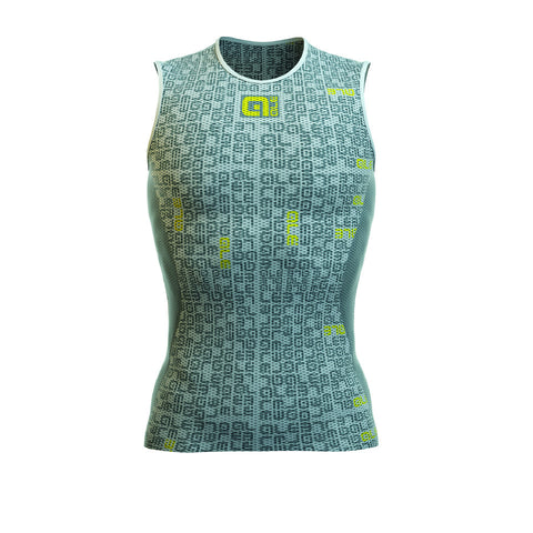ALE INTIMO VELO SLEEVELESS BASELAYER WITH ALE PRINT