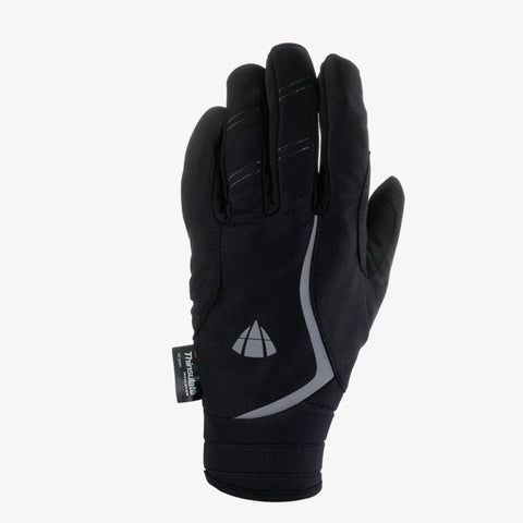 DIAMANTE WINTER GLOVES UNDER 0 - BLACK