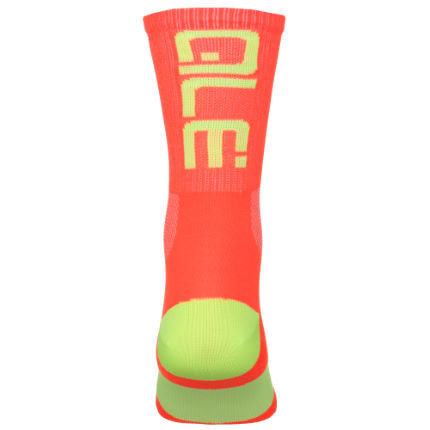 ALE Air Light High Cuff Socks - Orange and Yellow