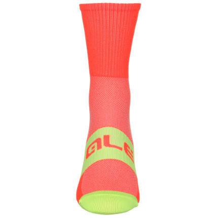 ALE Air Light High Cuff Socks - Orange and Yellow