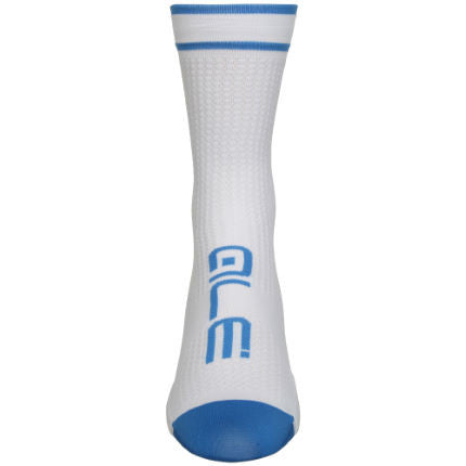 ALE H-Comb Power High Cuff Socks -  White and Blue