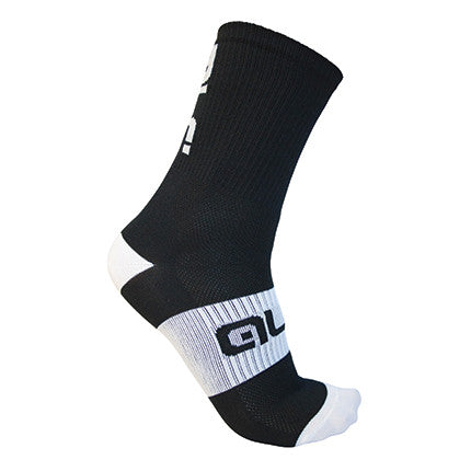 ALE Air Light High Cuff Socks - Black and White