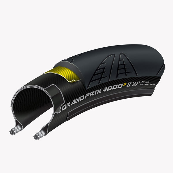 Continental road cycling tyre's