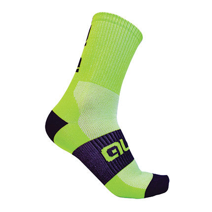 ALE Air Light High Cuff Socks - Green and Black
