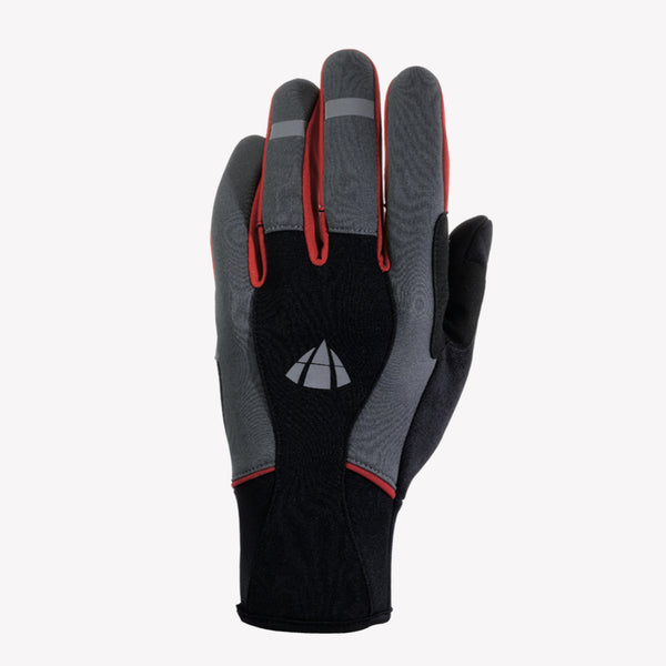 DIAMANTE WINTER WIND BLOCK GLOVES 0-10 - RED, BLACK, GREY