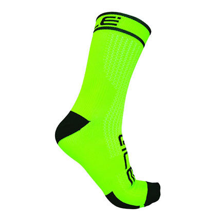 ALE H-Comb Power High Cuff Socks - Green and Black