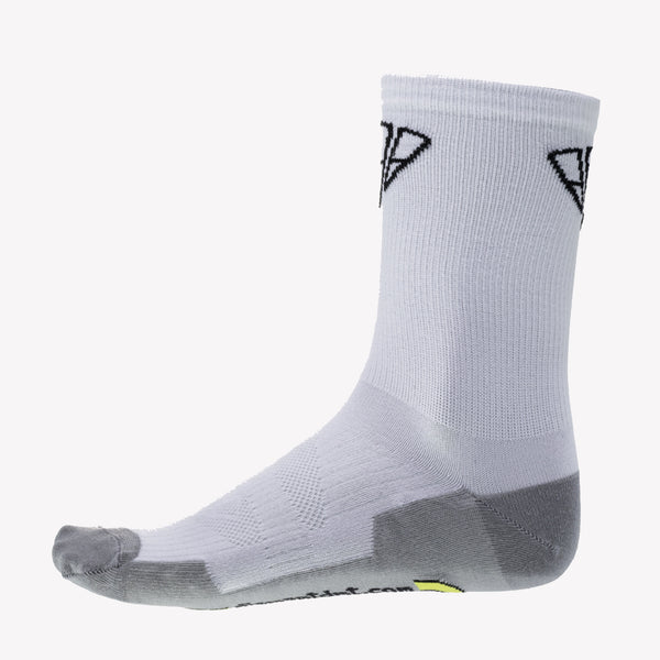 DIAMANTE SOCKS WHITE BLACK-LOW