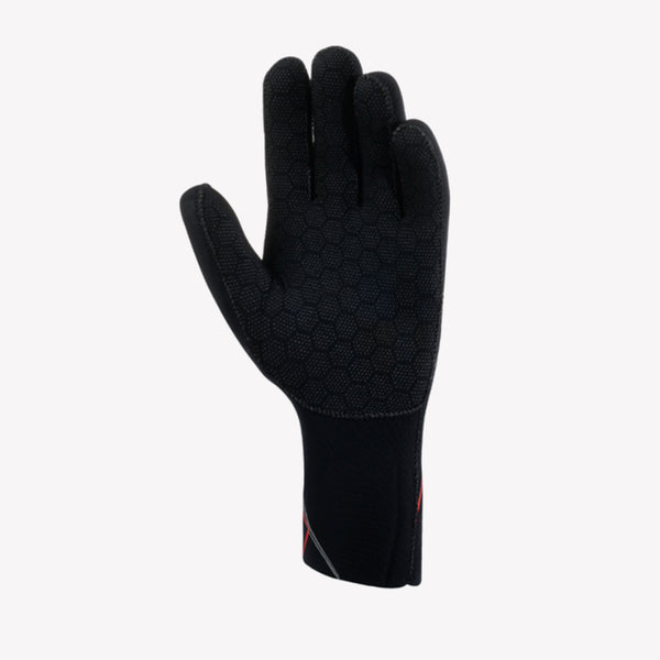 DIAMANTE WINTER NEOPRENE GLOVES - YELLOW BLACK