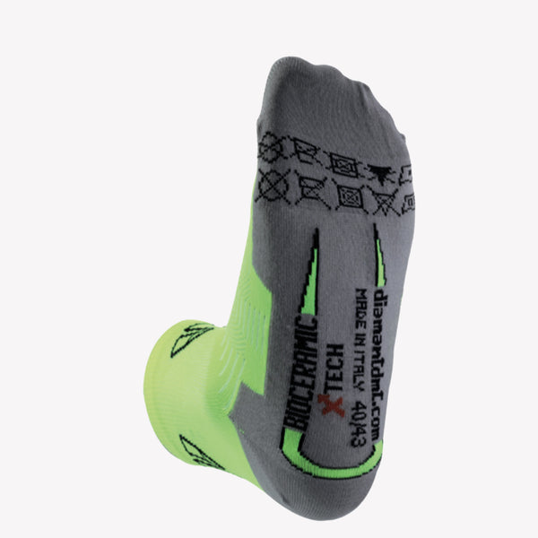 DIAMANTE SOCKS YELLOW FLUO/BLACK-LOW